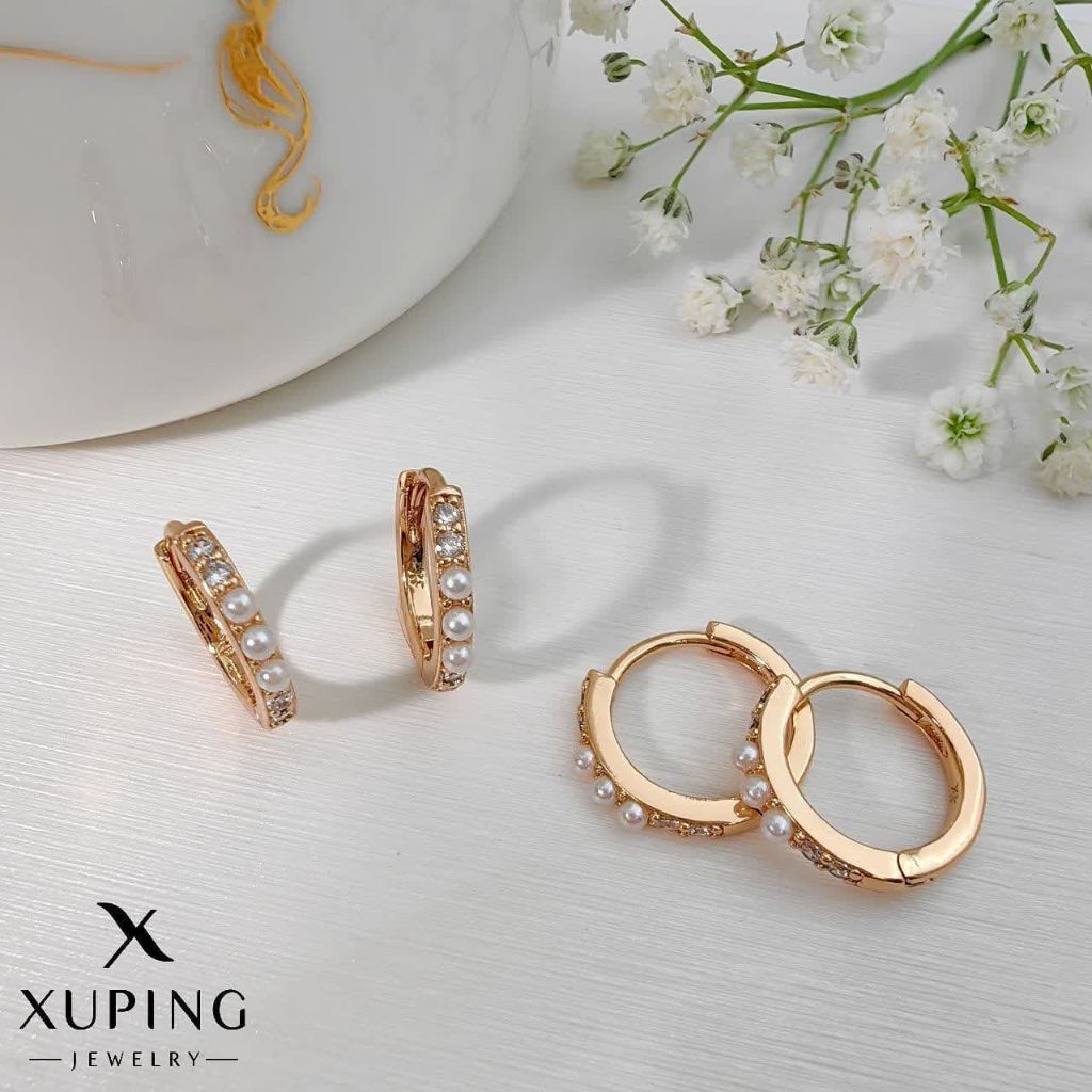 گوشواره مرواریدی ژوپینگ کد 1995 - خرید آنلاین از گالری آداس